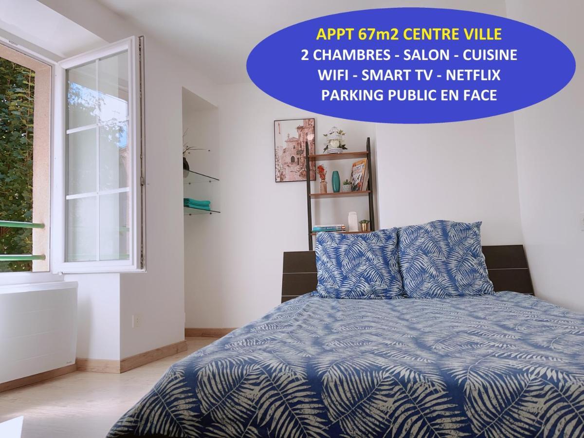 Apt 67M2 Hyper Centre: 2 Chambres, Cuisine Tv Wifi Fontenay-le-Comte Dış mekan fotoğraf